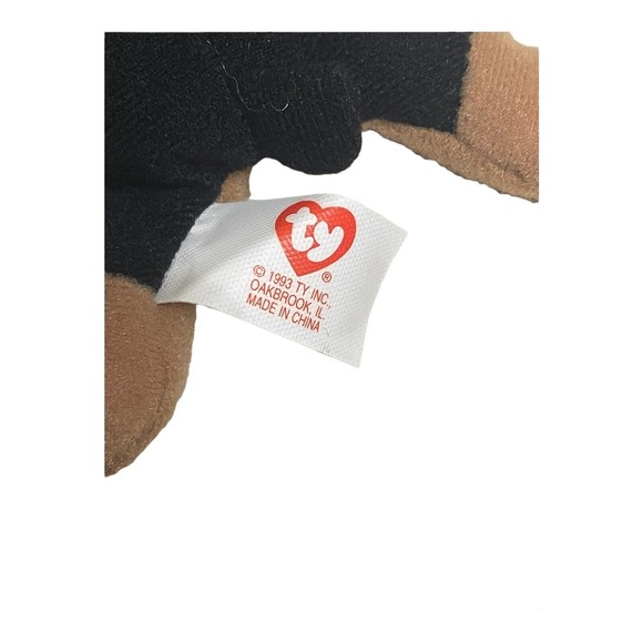 Lot Of 4 McDonalds TY Teenie Beanie Babies 1993 Pinchers, Inch, Doby, Zip - Picture 10 of 10